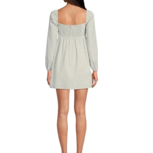 Gianni Bini Kennedy babydoll dress, gingham, size 6, new with tags - Picture 2 of 9